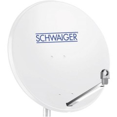 Schwaiger SPI998.0 Antenna SAT 75 cm Materiale riflettente: Alluminio Grigio chiaro