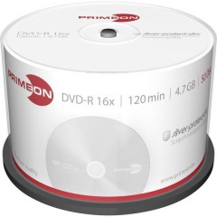 DVD-R vergine 4.7 GB 50 pz. Torre Superficie argentata opaca