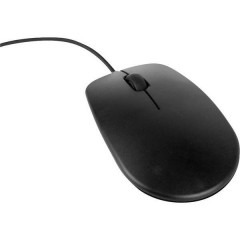 Raspberry Maus schwarz USB Mouse Ottico Nero