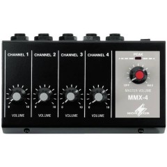 Mixer per microfono 4 canali MMX-4