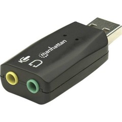 Hi-Speed USB 3-D Audio Adapter 2.1 Scheda audio esterna collegamento esterno per cuffie