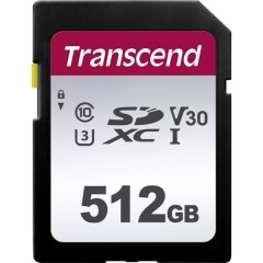 Premium 300S Scheda SDXC 512 GB Class 10, UHS-I, UHS-Class 3, v30 Video Speed Class