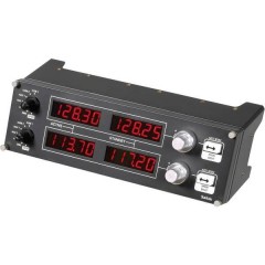 Saitek Pro Flight Radio Panel PZ69 Controllore per simulatore di volo USB PC Grigio scuro