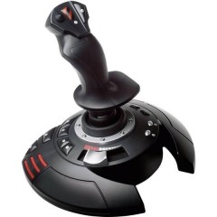 T-Flight Stick X Joystick per simulatore di volo USB PC, PlayStation 3 Nero