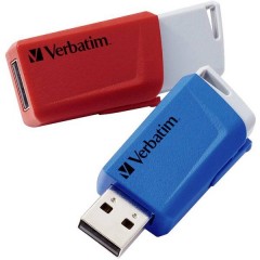 V Store N CLICK Chiavetta USB 32 GB Rosso, Blu USB 3.2 Gen 1 (USB 3.0)