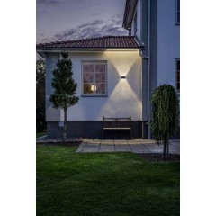 Chieri Lampada da parete per esterni a LED 6 W Bianco caldo Antracite