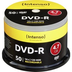 DVD-R vergine 4.7 GB 50 pz. Torre