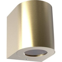 Canto 2 Lampada da parete per esterni a LED 12 W Bianco caldo Ottone