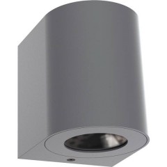 Canto 2 Lampada da parete per esterni a LED 12 W Bianco caldo Grigio