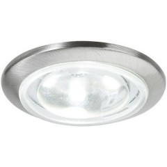 Lampada LED da incasso Kit da 5 2.5 W Bianco luce del giorno Ferro (spazzolato)