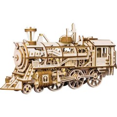 Locomotiva componenti in legno