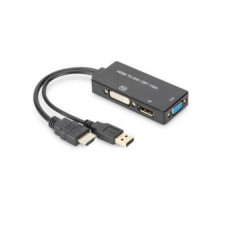 AV Convertitore [HDMI - DVI, VGA, DisplayPort] 3840 x 2160 Pixel