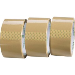 Nastro adesivo da imballaggio Conrad Components marrone (L x l) 50 m x 48 mm acrilico, contenuto: 3 rotoli
