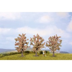 Kit alberi albero da frutto Altezza (min.): 80 mm Altezza (max.): 80 mm Rosa, Fiorente 3 pz.