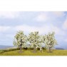 Kit alberi albero da frutto Altezza (min.): 45 mm Altezza (max.): 45 mm Bianco, Fiorente 3 pz.