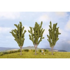 Kit alberi pioppi Altezza (min.): 55 mm Altezza (max.): 55 mm Verde 3 pz.