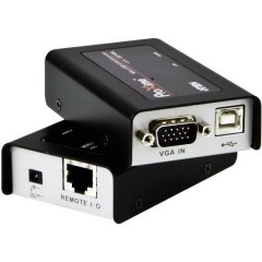 VGA, USB 2.0 Extender (Estensore) su cavo di rete RJ45 100 m