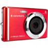 DC5200 Fotocamera digitale 21 MPixel Rosso, Argento