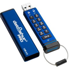datAshur® PRO Chiavetta USB 64 GB Blu USB 3.2 Gen 1 (USB 3.0)
