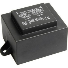 Trasformatore per PCB 1 x 230 V 2 x 9 V/AC 10 VA 555 mA
