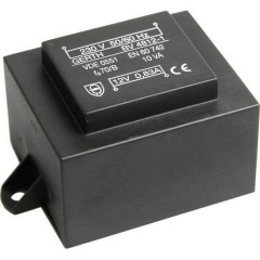 Trasformatore per PCB 1 x 230 V 2 x 12 V/AC 10 VA 416 mA
