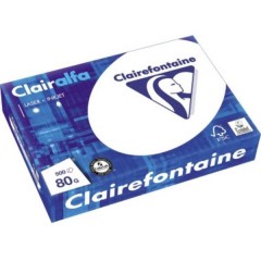 Clairalfa Carta universale per stampanti DIN A4 80 gm² 500 Foglio Bianco