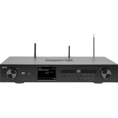 DABMAN i550CD Sintoamplificatore stereo con funzionalità di rete 2x42 W Nero Bluetooth®, DAB+, Internetradio,