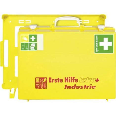 KIT primo soccorso in valigetta EXTRA + Industrie DIN 13157 + estensioni