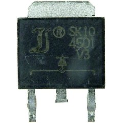 Diodo Schottky - raddrizzatore D²PAK 45 V Individuale