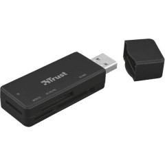 Nanga USB 3.1 Lettore schede di memoria esterno USB 2.0 Nero