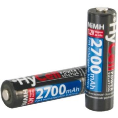 HR06 2700 Batteria ricaricabile Stilo (AA) NiMH 2400 mAh 1.2 V 4 pz.