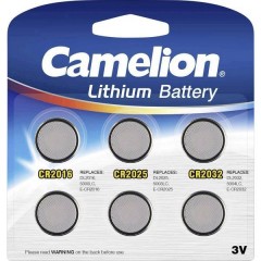 Kit batterie a bottone A seconda 2x CR2016, CR2025, CR2032