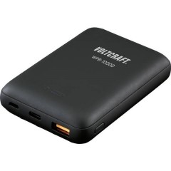 Powerbank a induzione 3 A VC-11015280 10000 mAh Uscite USB, presa USB-C™, Standard Qi Nero