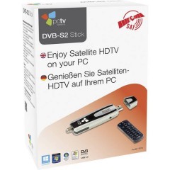 PCTV DVB-S2 Stick 461E DVB-S Chiavetta TV con telecomando, Funzione di registrazione Numero di