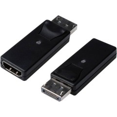 DisplayPort / HDMI Adattatore [1x Spina DisplayPort - 1x Presa HDMI] Nero
