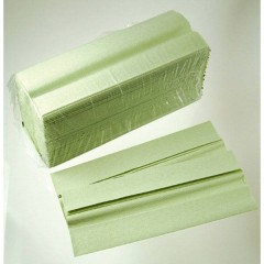 Hygiene 276200 Faltpapier Basis Recycling grün (L x L) 330 mm x 250 mm Verde lime 20 x 180 fogli/Conf 1 