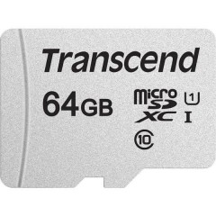 Premium 300S Scheda microSDXC 64 GB Class 10, UHS-I, UHS-Class 1 incl. Adattatore SD