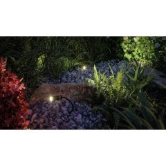 Plantini Sistema dilluminazione Plug&Shine Starter KIT faretto LED da giardino Kit da 3 LED (monocolore) 