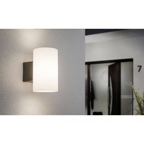 Lampada da parete per esterno LED (monocolore) E27 15 W Antracite