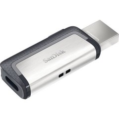 Ultra® DualDrive Memoria ausiliaria USB per Smartphone e Tablet Argento 128 GB USB 3.2 Gen 1 (USB 3.0), USB-C™