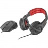 GXT 784 Cuffia Headset per Gaming Jack 3,5 mm Filo Cuffia Over Ear Nero