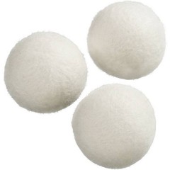 Palle per asciugatrice in lana, 3 pezzi