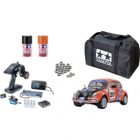 MF-01X VW Beetle Rally Brushed 1:10 Automodello Elettrica Auto stradale 4WD Kit risparmio 2,4 GHz Kit esclusivo