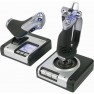 Saitek X52 Hotas Flight Control System PS28 Joystick per simulatore di volo USB PC Argento, Nero