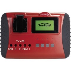 TV 470 Tester per apparecchiature Calibrato (DAkkS) VDE 0701/0702, DIN EN 62353 (VDE 0751-1)
