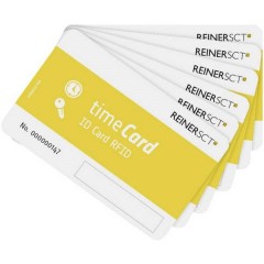 timeCard RFID Chipkarten 50 DES smart card vuote