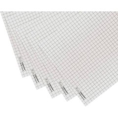 Blocco fogli di ricambio per Flipchart Numero di fogli: 100 a quadretti 650 mm x 930 mm Bianco