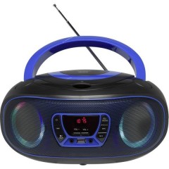 TCL-212BT Radio CD FM AUX, CD, USB, Bluetooth illuminazione datmosfera Blu
