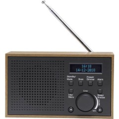 DAB-46 Radio da tavolo DAB+, FM Grigio