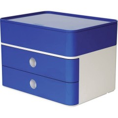 SMART-BOX PLUS ALLISON Cassettiera Bianco, Blu Reale Numero cassetti: 2